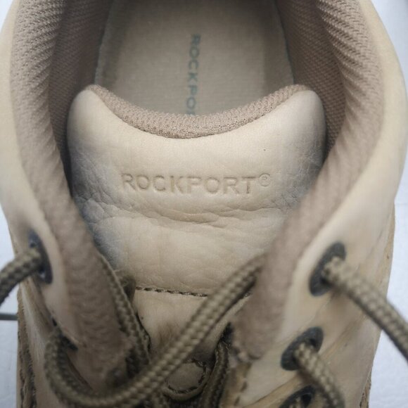 Rockport Men's Size 8.5W Tan Leather Upper Casual Oxford Shoes - Picture 2 of 9